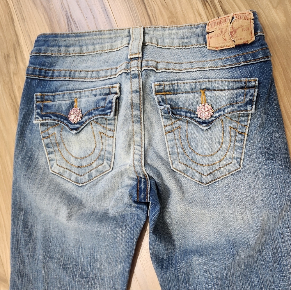 True Religion Women's Blue Boot Cut Jeans - Picture 5 of 6